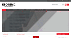 Desktop Screenshot of esotericcarcare.com