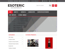 Tablet Screenshot of esotericcarcare.com